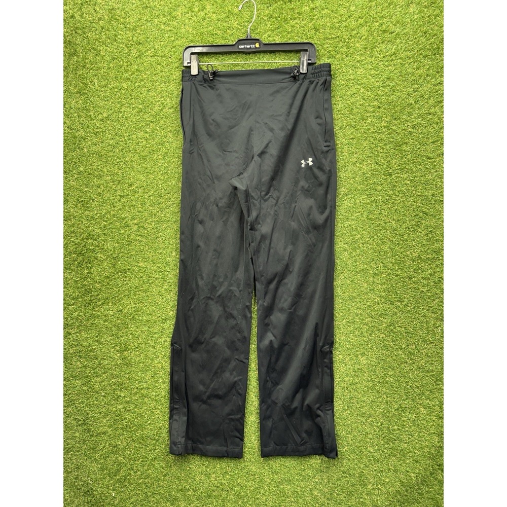 Under Armour Storm Sweatpants Mens Medium Water Resistant Logo Athletic Lounge